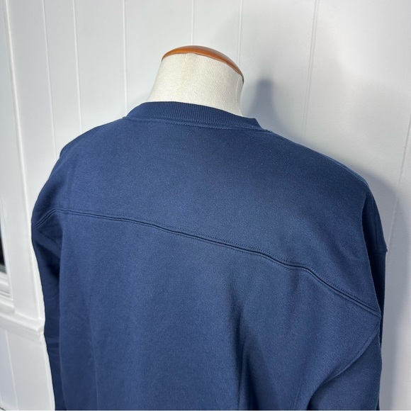 NWT Columbia Hart Mountain II Navy Crewneck Sweatshirt - Picture 8 of 9